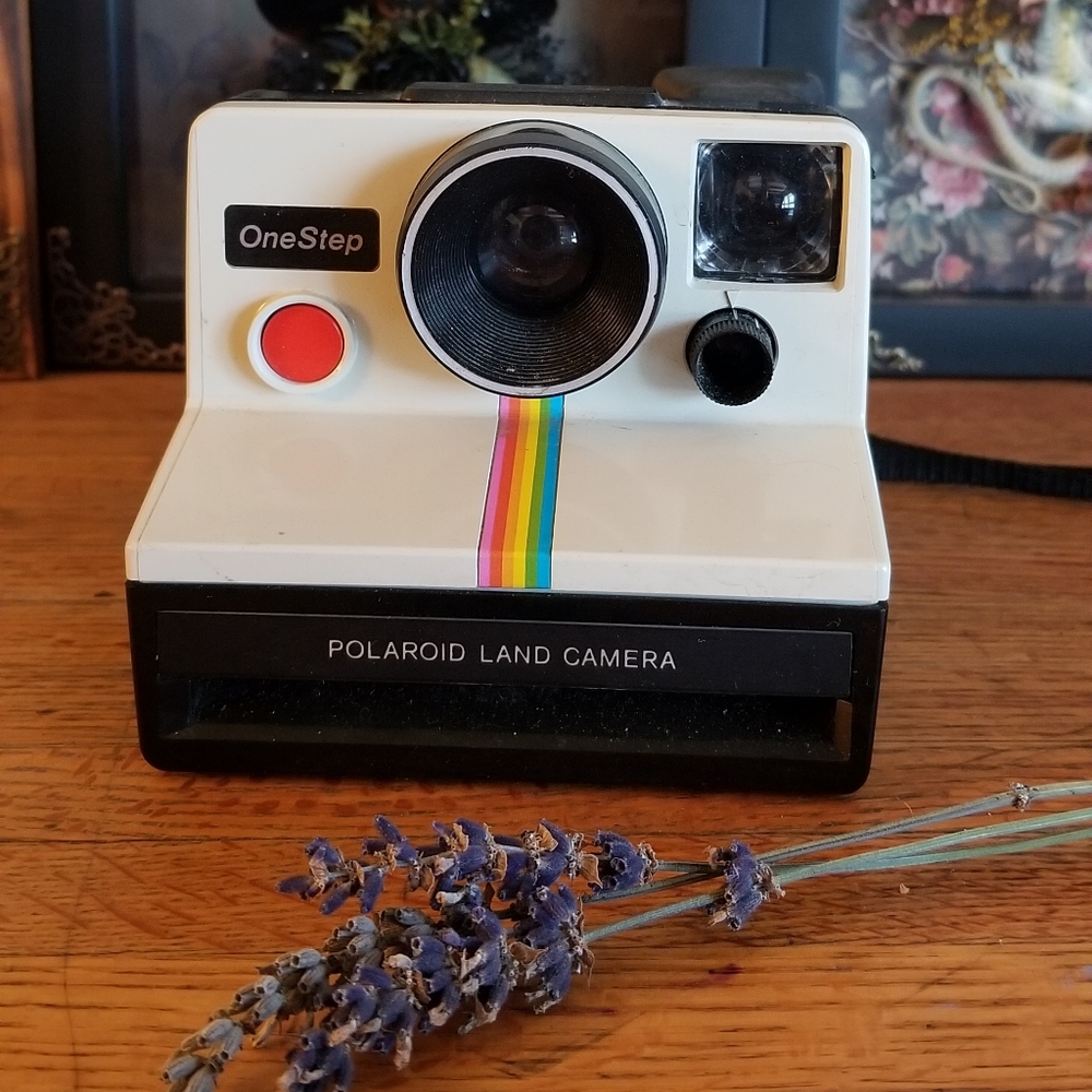 Retro Polaroid Land Camera
